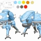 「攻殻機動隊 SAC_2045」のタチコマは“バトーがギリギリ乗れる”コンパクトサイズ キャラ詳細公開