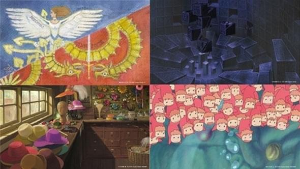 風の谷のナウシカ　カリオストロの城　パンダコパンダ　スタジオジブリ　ラピュタ スタジオジブリがWEB会議用の壁紙提供 「ナウシカ」「ラピュタ