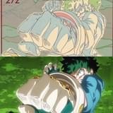 「僕のヒーローアカデミア」の制作過程を垣間見る、線撮と完成映像の比較ムービー公開