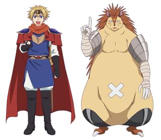 下野が勇者アカツキ（左）、小山がはりとげマジロを担当