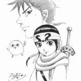 原作者・原泰久氏の書き下ろしイラスト