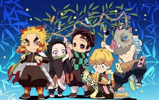 鬼滅の刃」炭治郎の誕生日7月14日に記念特番放送 キャスト31人の七夕