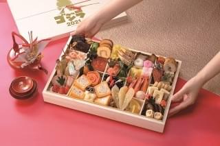 2021年の正月をゴジラと祝う、史上初の「ゴジラおせち」発売 限定アイテム付属版も