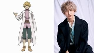 佐久間がモデルのオリジナルキャラ、マクサ・ノースを担当