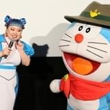 ドラえもん風衣装の渡辺直美、ドラミ風・弘中綾香アナに助言「もうちょっと大きくなろう」