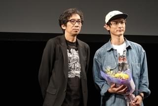 登壇した高良健吾（右）と行定勲監督