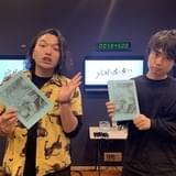 ゲスト声優として参加する「見取り図」の盛山晋太郎とリリー(左から)
