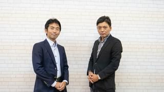ブシロード海外営業本部・中山淳雄さん(左)と田口聖教さん