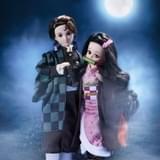 「リカちゃん」が禰豆子風のヘア&コーデに 「鬼滅の刃」コラボドール発売