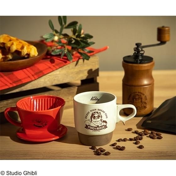 おうち時間は「紅の豚」ポルコとコーヒーブレイク Kalitaコラボの