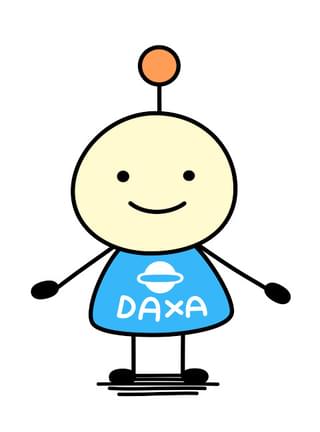 ムロが声を務めるDAXAくん