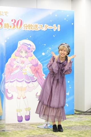 涼村さんご／キュアコーラル役の花守ゆみり