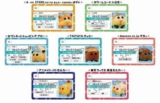 購入店舗によってキャラクターが異なる「モルカー運転免許証」