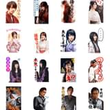 「るろ剣」佐藤健、武井咲らがLINEスタンプに 「おろ?」「かたじけない」などお馴染みのセリフが登場