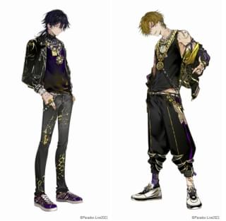 伝説のMCチーム「武雷管」<BR> 辰宮晴臣（CV：諏訪部順一）と九頭竜智生（CV：小野賢章）