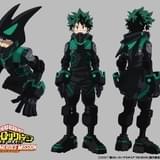 「ヒロアカ」劇場版第3弾、デク&爆豪&轟の“ステルススーツ”設定画がお披露目!