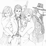 古沢良太のお祝いイラスト