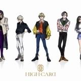 ハイカード5人の私服姿