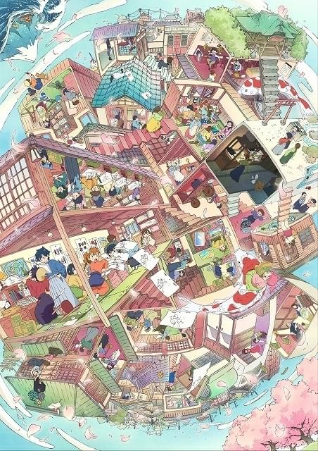 京アニ描き下ろしの「TAAF2022」メインビジュアル披露 昔ながらのセル