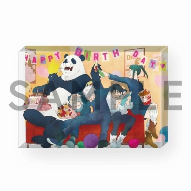 呪術廻戦 五条悟 MAPPA Birthdayアクリルアート 呪術廻戦 五条悟 MAPPA Birthdayアクリルアート 呪術廻戦 懐玉・玉折