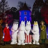 ムーミン、点灯式でワクワク 「ムーミンバレーパーク」リニューアルオープン