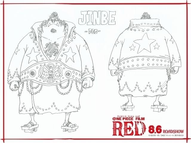ONE PIECE FILM RED」尾田栄一郎描き下ろし設定画解禁 麦わらの一味が
