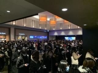 最速上映が行われたTOHOシネマズ新宿