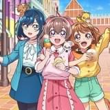 それぞれ実家が飲食店を営む芙羽ここね、和実ゆい、華満らん(左から)