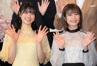 (左から)丹生明里、竹達彩奈