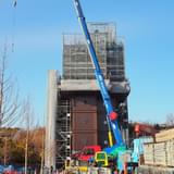 「天空の城ラピュタ」「ハウルの動く城」などに出てくる、19世紀末の空想科学的要素を取り入れたエレベーター塔