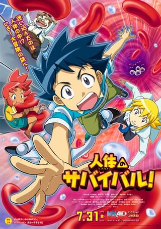 ナノサイズの大冒険 アニメ映画「人体のサバイバル！」Eテレで2月20日放送