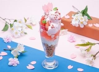 桜花爛漫パフェ