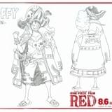 「ONE PIECE FILM RED」麦わらの一味“戦闘服”設定画がお披露目 テーマはROCK×海賊
