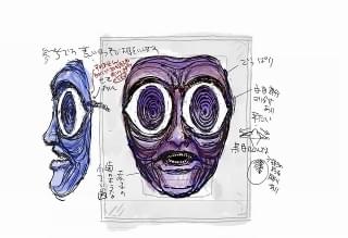 古い面(湯浅政明監督)