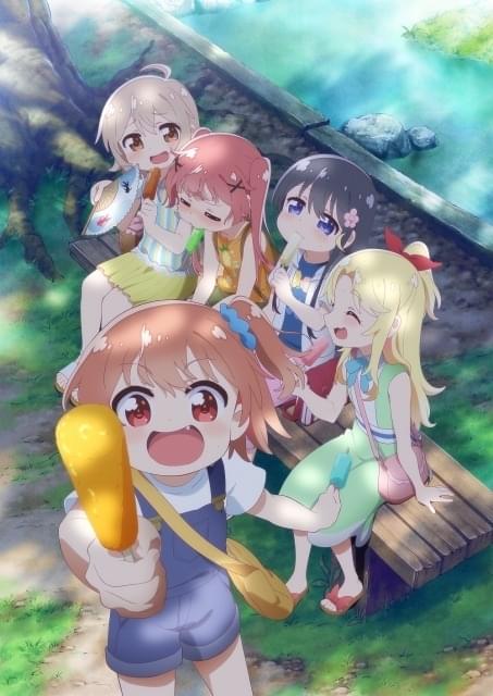 私たちに天使が舞い降りた　わたてん　鬼頭明里　ポスター　B2 劇場版「私に天使が舞い降りた！」は初秋公開 新ビジュアル完成＆主題