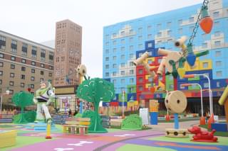 4月5日にオープン予定のホテル外観