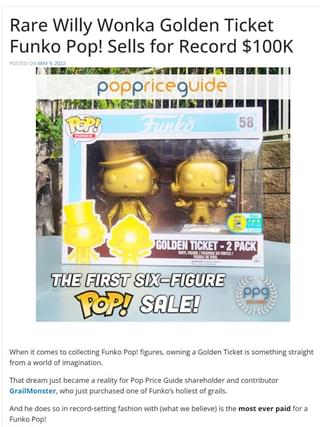 写真はPOP PRICE GUIDE（https://www.poppriceguide.com）から。