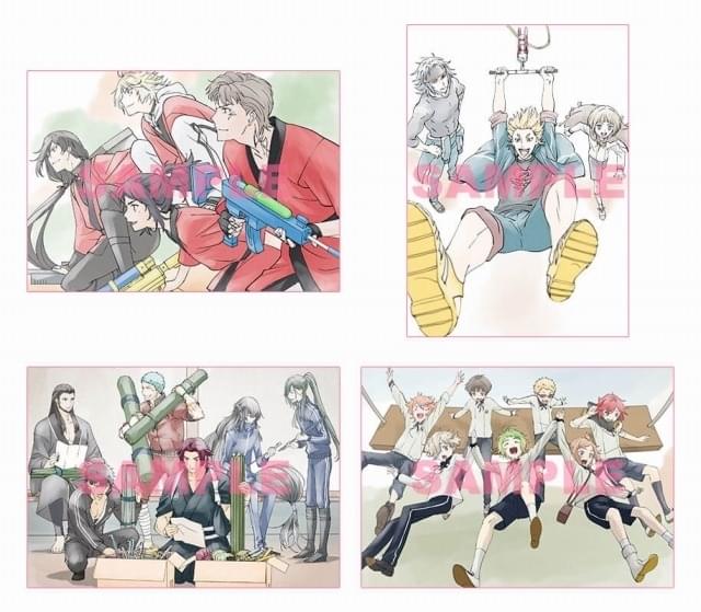 特『刀剣乱舞 花丸』月ノ巻」入場特典は色紙風かあど 週替わりで全11種