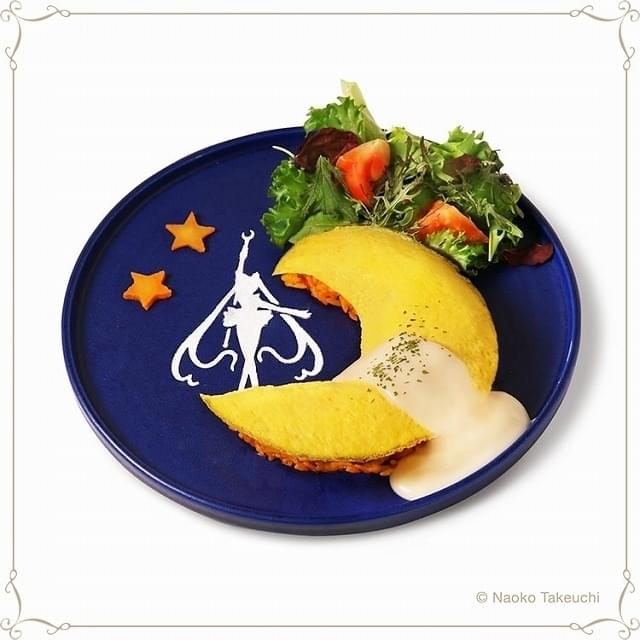 セーラームーン ミュージアム」特設カフェ セーラー戦士をイメージした