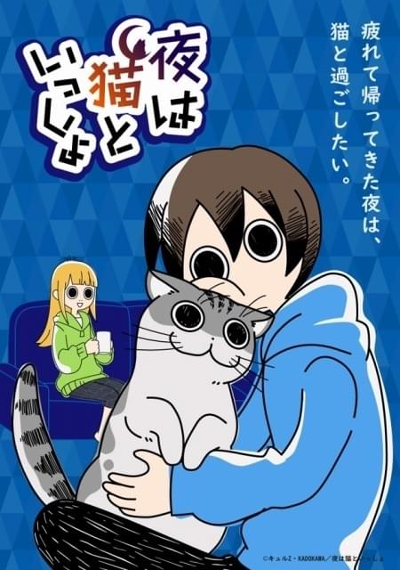 夜は猫といっしょ」猫が“スリスリ”するキービジュアル公開 予告PVも
