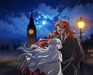 悪魔マルバスとヒロイン・ウィステリアを描いたティザービジュアル