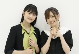 (写真左から)早見沙織、高橋李依にインタビュー!