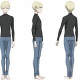 ミギのキャラクター設定画