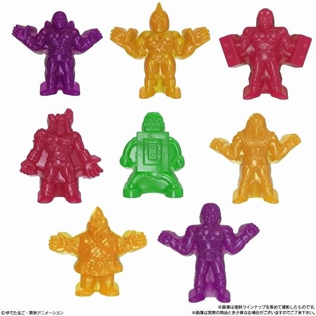 キン肉マン」消しゴムを再現したグミ、全37種で11月発売 : ニュース