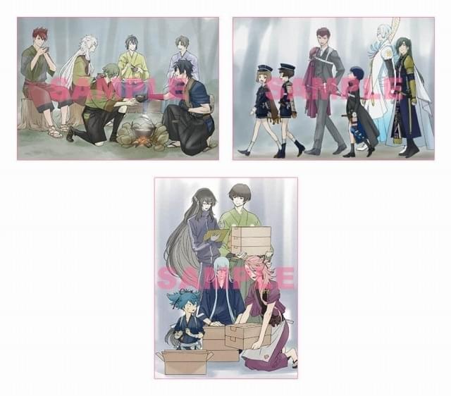 特『刀剣乱舞 花丸』華の巻」入場特典は色紙風かあど “花丸な瞬間”を