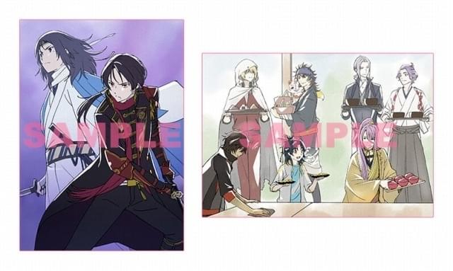 特 刀剣乱舞-花丸-～雪月華～〈3枚組〉　入場者プレゼント　色紙風カード　セット 特『刀剣乱舞 花丸』華の巻」入場特典は色紙風かあど “花丸な瞬間”を