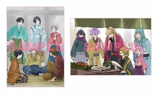 特『刀剣乱舞 花丸』華の巻」入場特典は色紙風かあど “花丸な瞬間”を