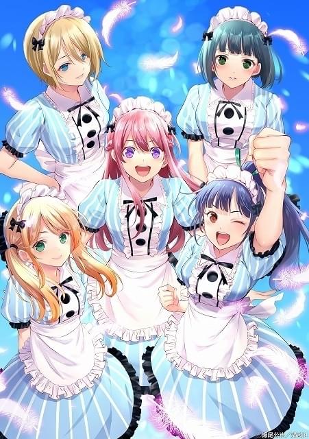 女神のカフェテラス」23年TVアニメ化決定 女の子5人と共同生活しながら