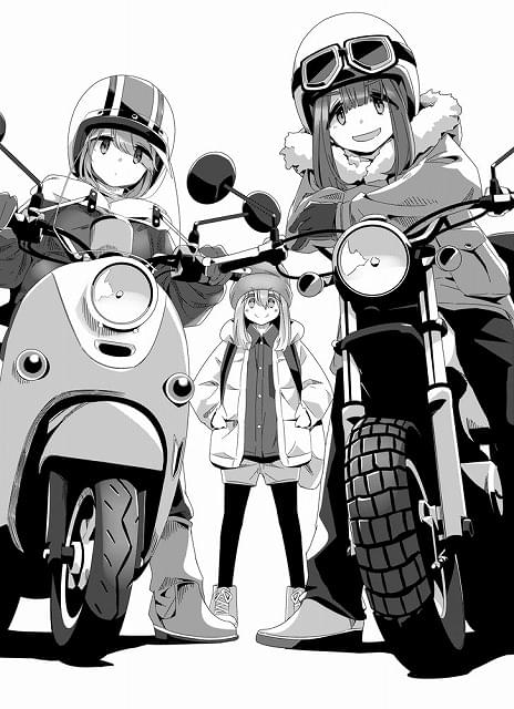 ゆるキャン△」第3期製作決定 原作者あfろ氏のお祝いイラスト