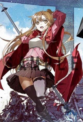 2週目入場特典「原作イラスト:abec描き下ろしポストカード」アスナ